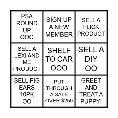 JULY BINGO! Bingo Card