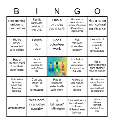 Find Someone Who... Bingo Card