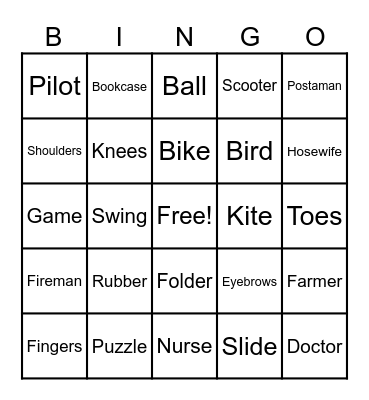 REVIEW BINGO Card