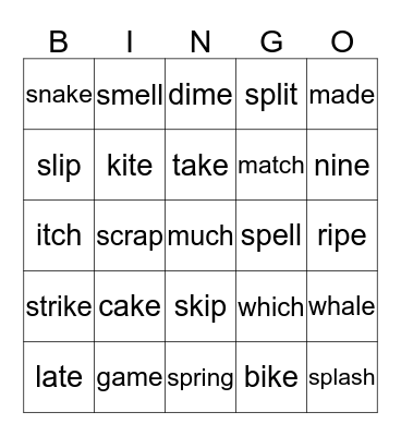 Unit 3 Review Bingo Card