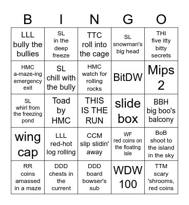 bbytes 70 bingo Card