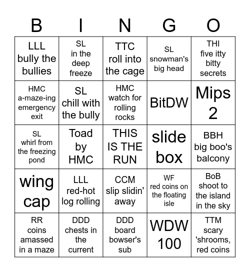 bbytes 70 bingo Card