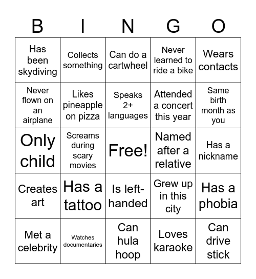 LDAR 147 STUDIO Bingo Card