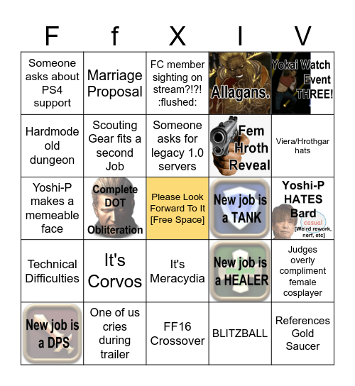 FanFest 2023 Egg Edition Bingo Card