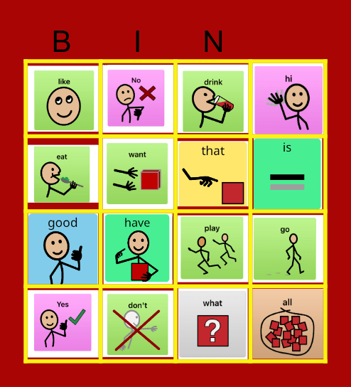 Early core Bingo Card