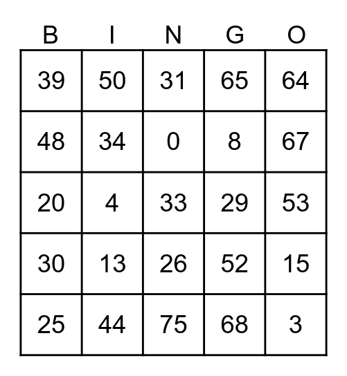 BETWAY FUN COMMITTEE Bingo Card