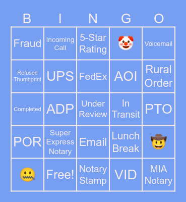 MAV BINGO! Bingo Card