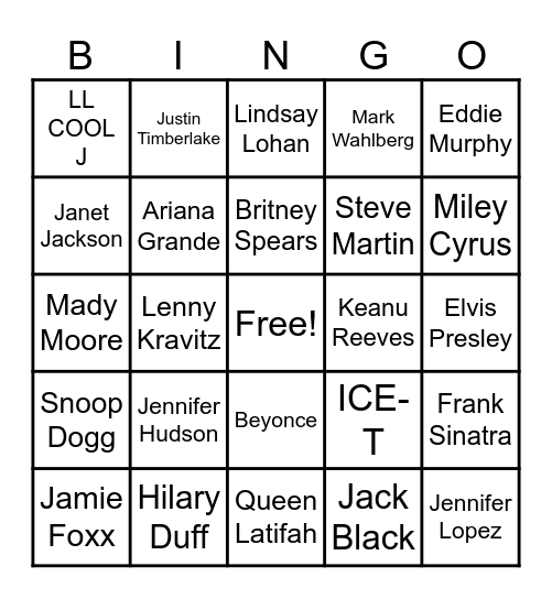 Double Threats Bingo Card