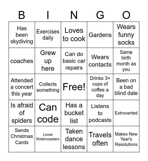 Welcome to RCPS! Bingo Card