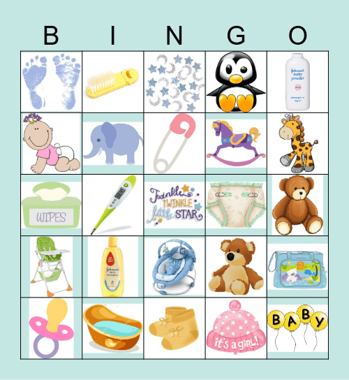 BABY  Valenziano Bingo Card