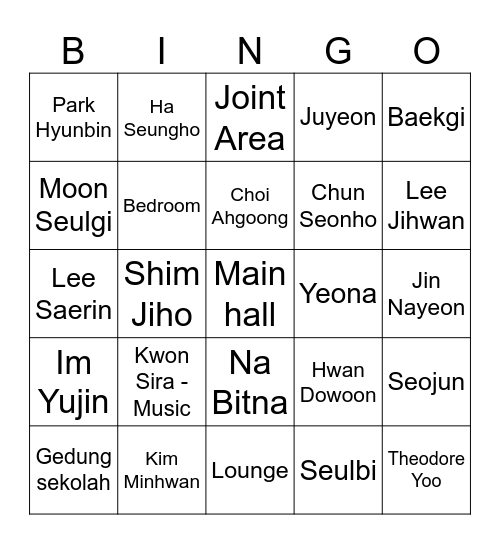 KELOMPOK 3 Bingo Card
