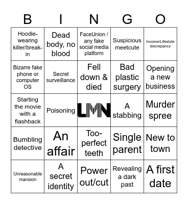 LMN Bingo Card