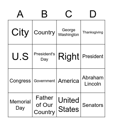 Reading Words 1 Bingo Card