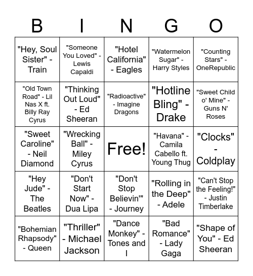 LYRISCHES DUETT Bingo Card