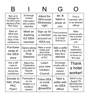 Double Down BINGO Card