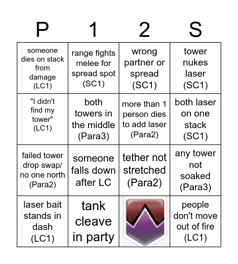 :^) Bingo Card