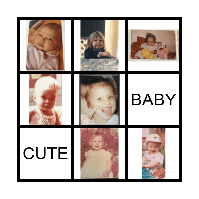 Cardiology Baby Bingo Card