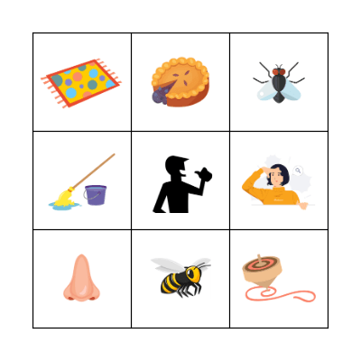 "What I See" Bingo Card