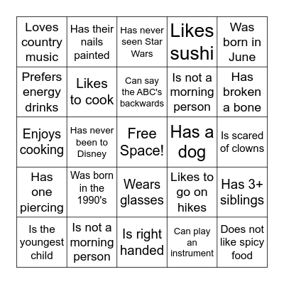 Pharmacy Orientation! 2023 Bingo Card