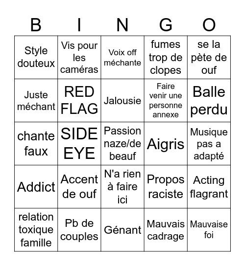 PUCIXGO Bingo Card