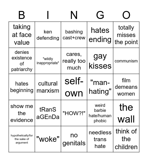 Bengo Shpingo Bingo Card