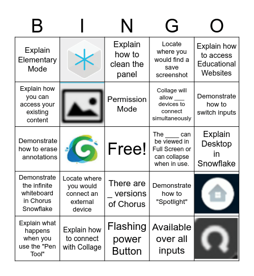 Introduction to Clear Touch Bingo Card