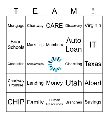 Chartway BINGO Card