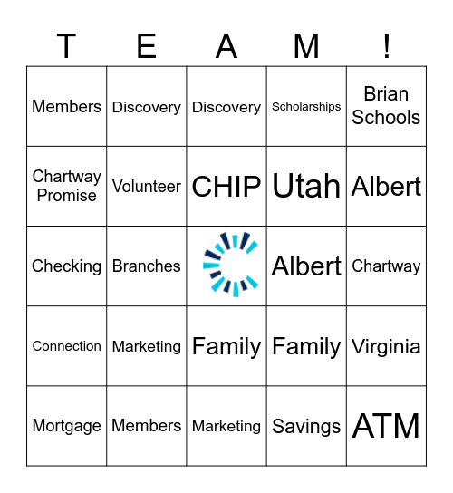 Chartway BINGO Card