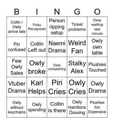 6435398o Bingo Card