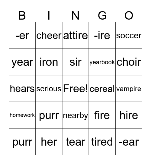 Brooke's Valentine's Day Bingo Card