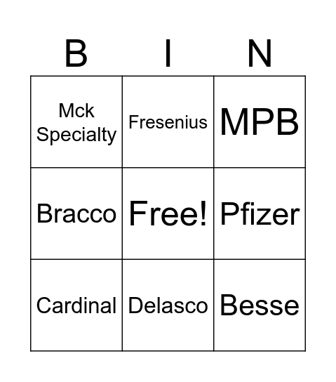 Suppliers on Credit Hold BINGO! Bingo Card