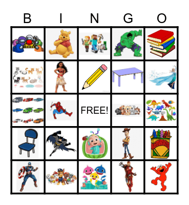 SUPER BINGO Card