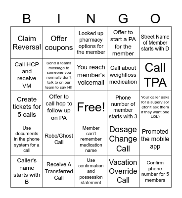 B Hive Bingo Card