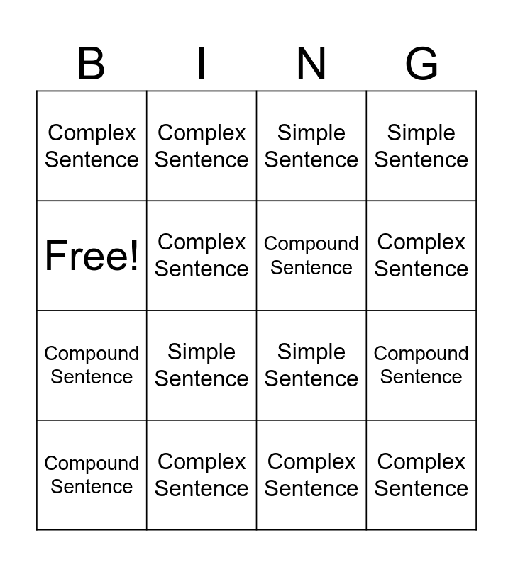 sentence-type-bingo-card