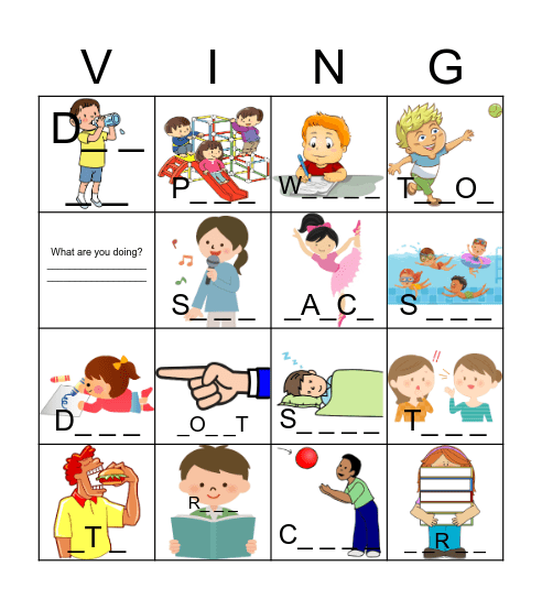 VING Bingo Card