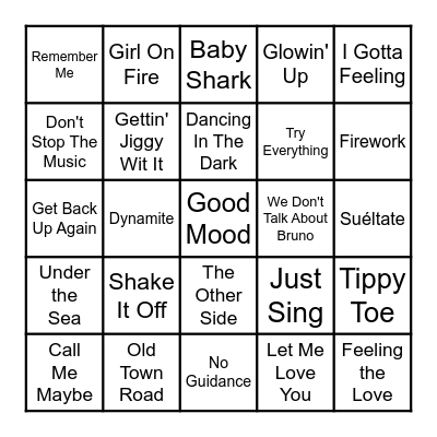 VIBE BINGO KIDS EDITION Bingo Card