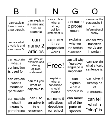 Find Someone Who... Bingo Card