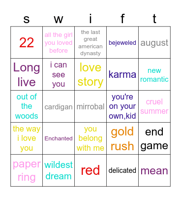 _CamiRolon_ Bingo Card