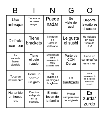 Unceasing Fire Bingo 2023 Bingo Card