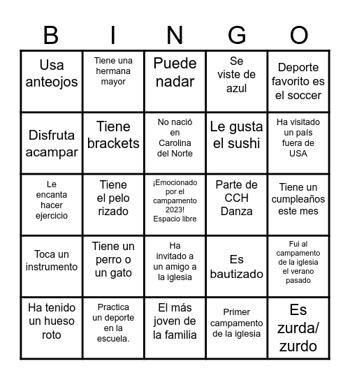 Unceasing Fire Bingo 2023 Bingo Card