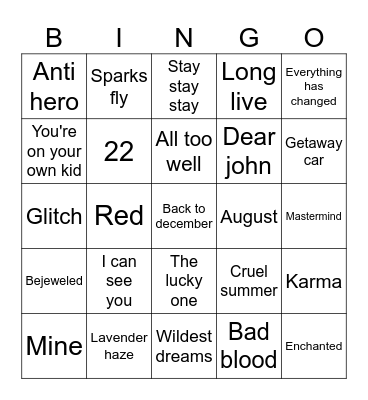 quitsafety Bingo Card