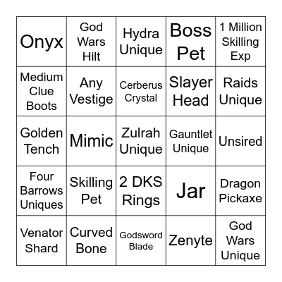 smile Bingo Card
