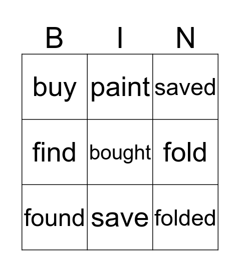 Reasoning and Writing Bingo Card