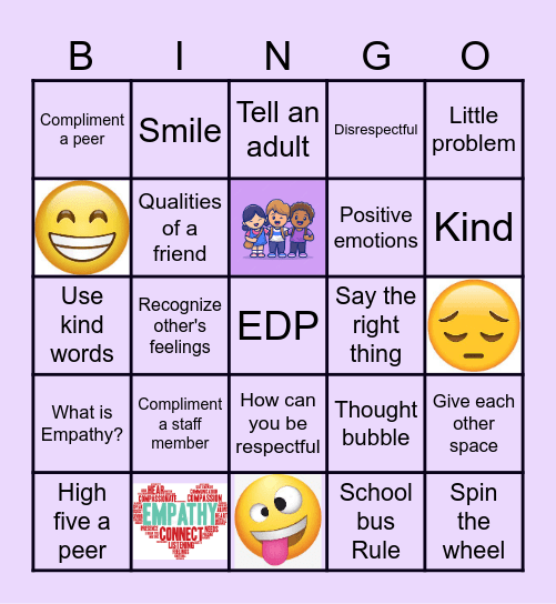 BINGO Review Bingo Card