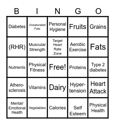 COACH K Bingo Card