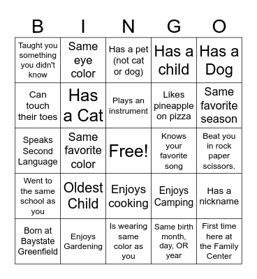 SAVE UP SUMMER Bingo Card