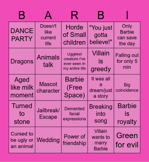 Barbingo Card