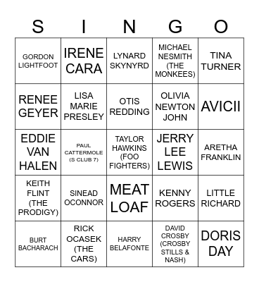 838 MUSOS WHO PASSED 2018-23 Bingo Card