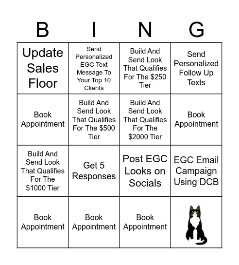 EGC Bingo! Bingo Card