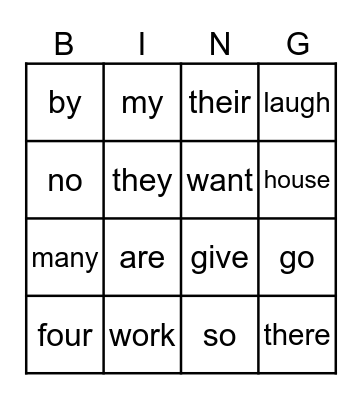 Blue&Purple Bingo Card